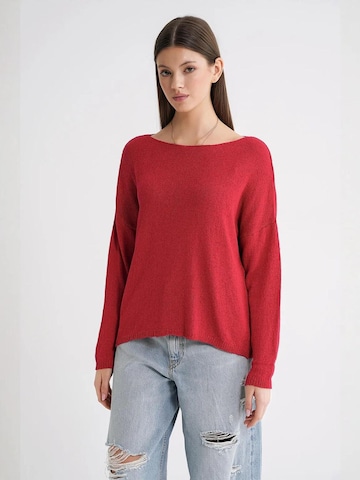Pullover 'Pullover' di MixRay in rosso