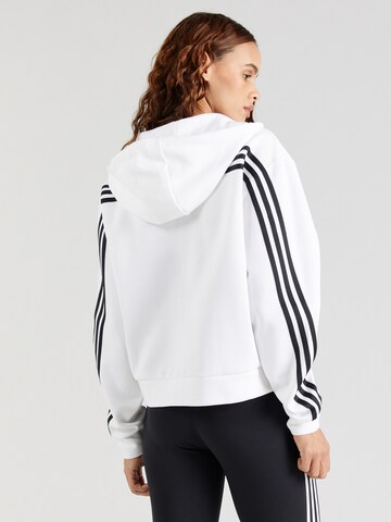 ADIDAS SPORTSWEAR - Sudadera con cremallera deportiva en blanco