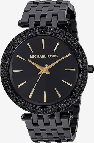 Michael Kors Zegarek analogowy w kolorze czarny: przód