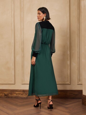 Abito di love & roses in verde