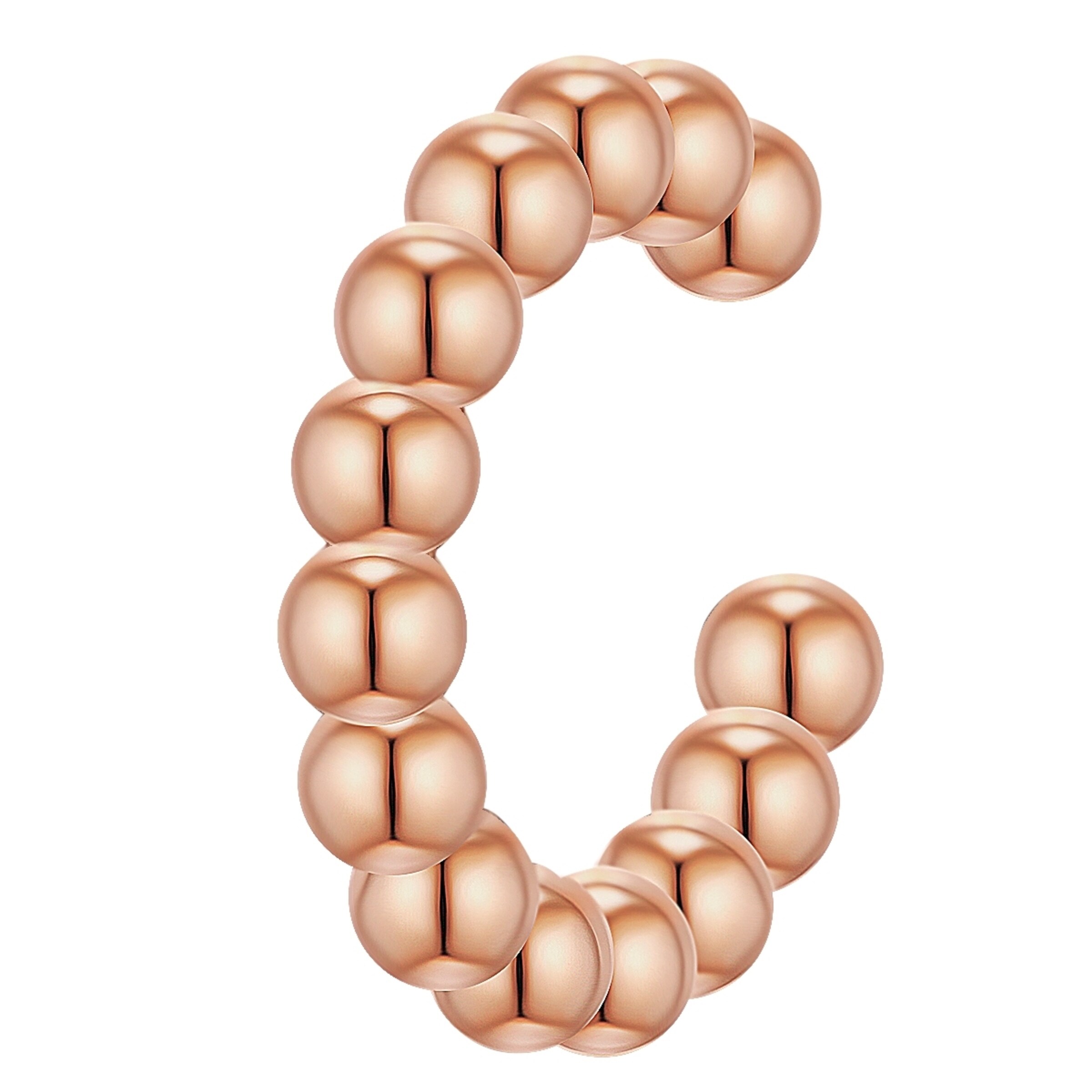 Boucles d'oreilles Glanzstücke München en or : devant