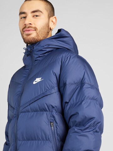 Manteau mi-saison Nike Sportswear en bleu