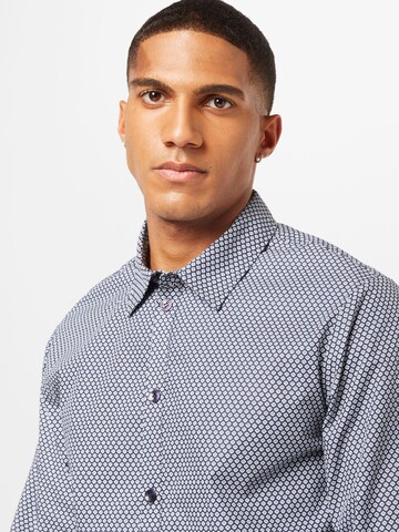 ABOUT YOU Regular fit Srajca 'Fritz' | modra barva