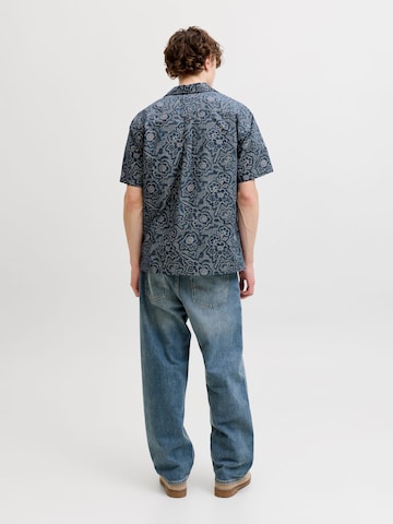 Regular fit Camicia di JACK & JONES in blu
