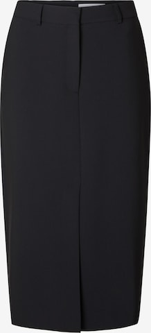 SELECTED FEMME Rok in Zwart: voorkant