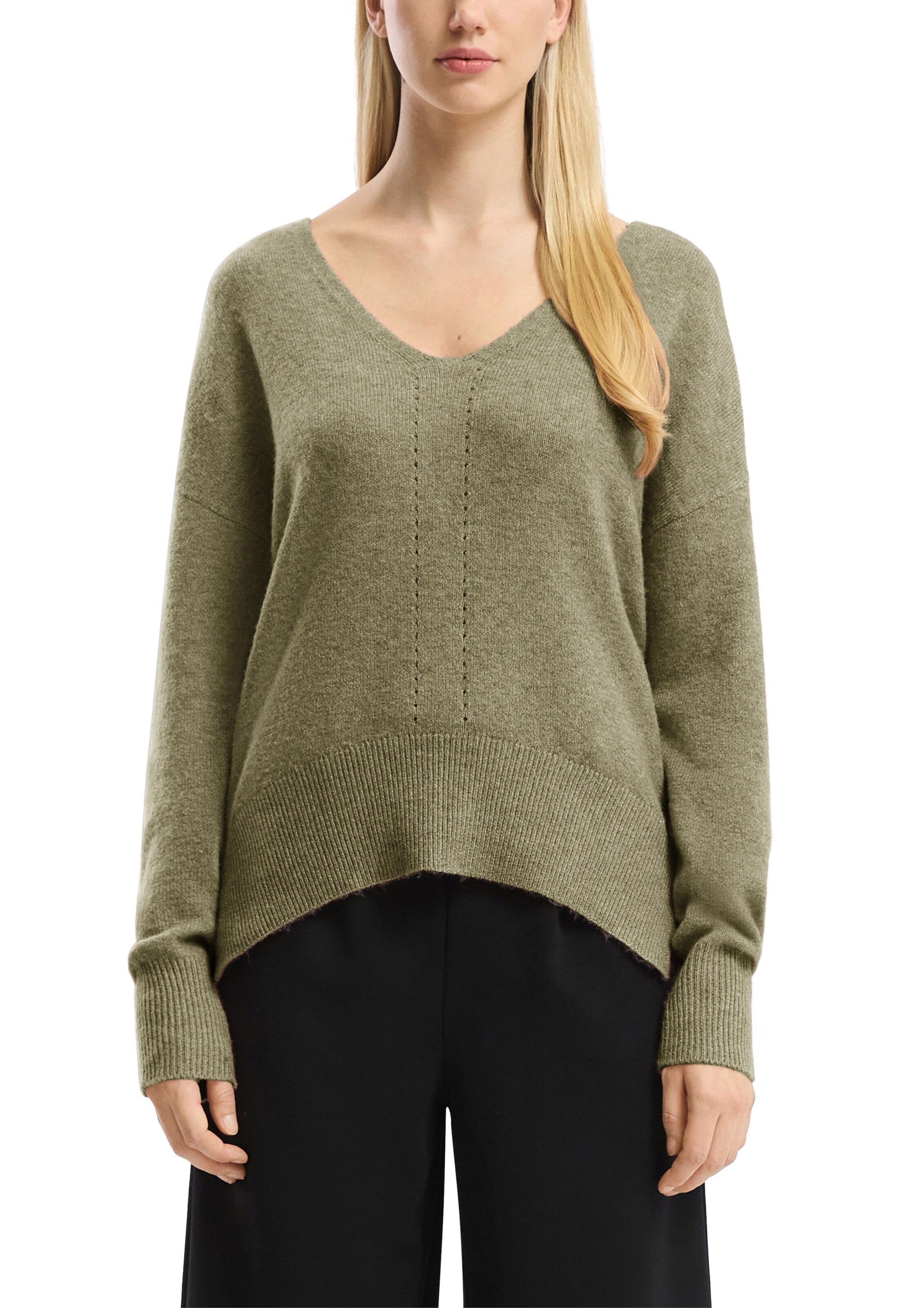 Pull-over QS en vert