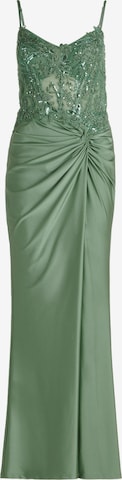 Robe de soirée Vera Mont en vert : devant