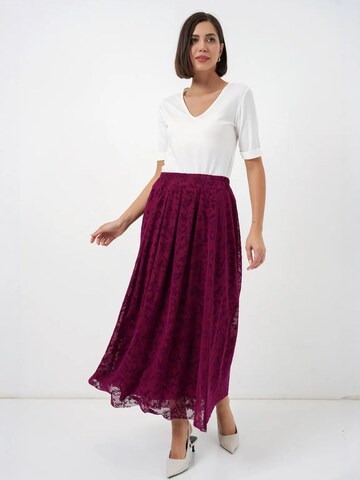 Bigdart Skirt in Purple