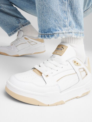 Baskets basses 'Slipstream' PUMA en blanc : devant