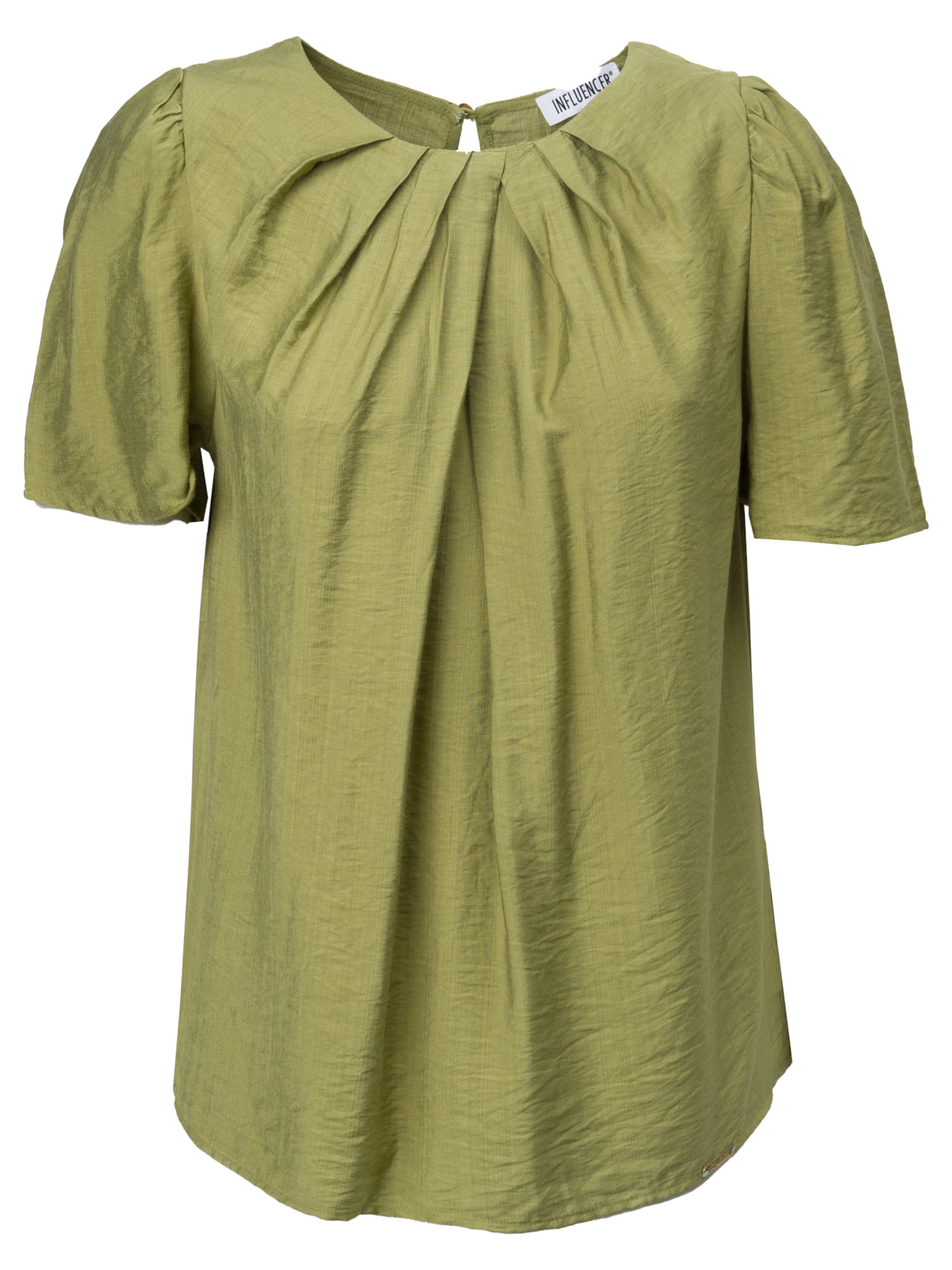 Influencer Blus i grön: framsida