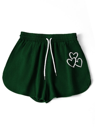 Pantalon GORHEY en vert : devant