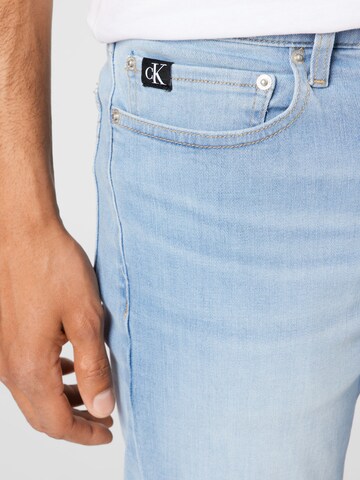 Calvin Klein Jeans Slimfit Shorts in Blau