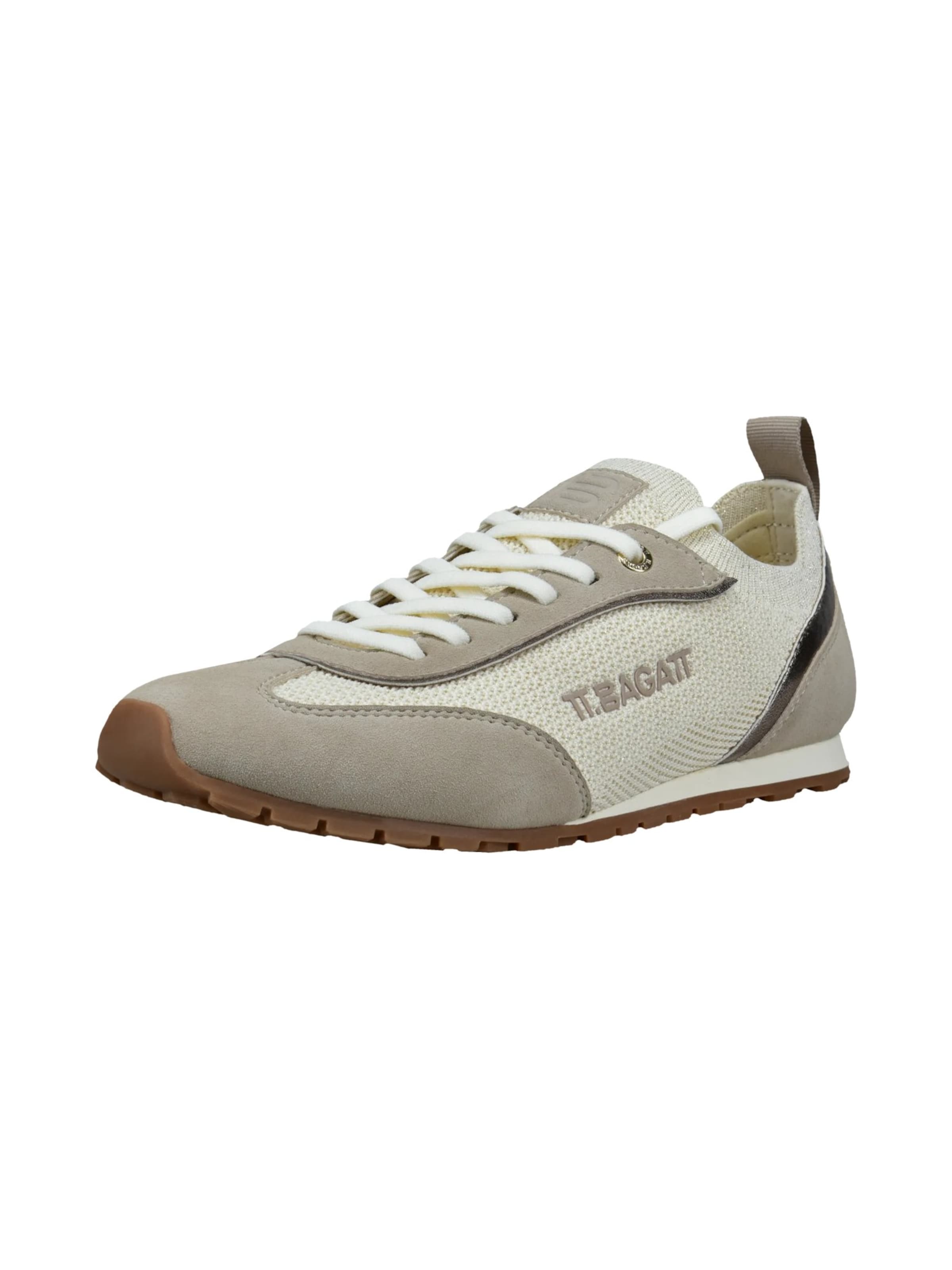 TT. BAGATT Platform trainers in Beige: front