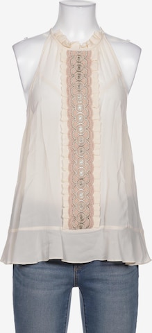 GUSTAV Bluse XS in Beige: predná strana