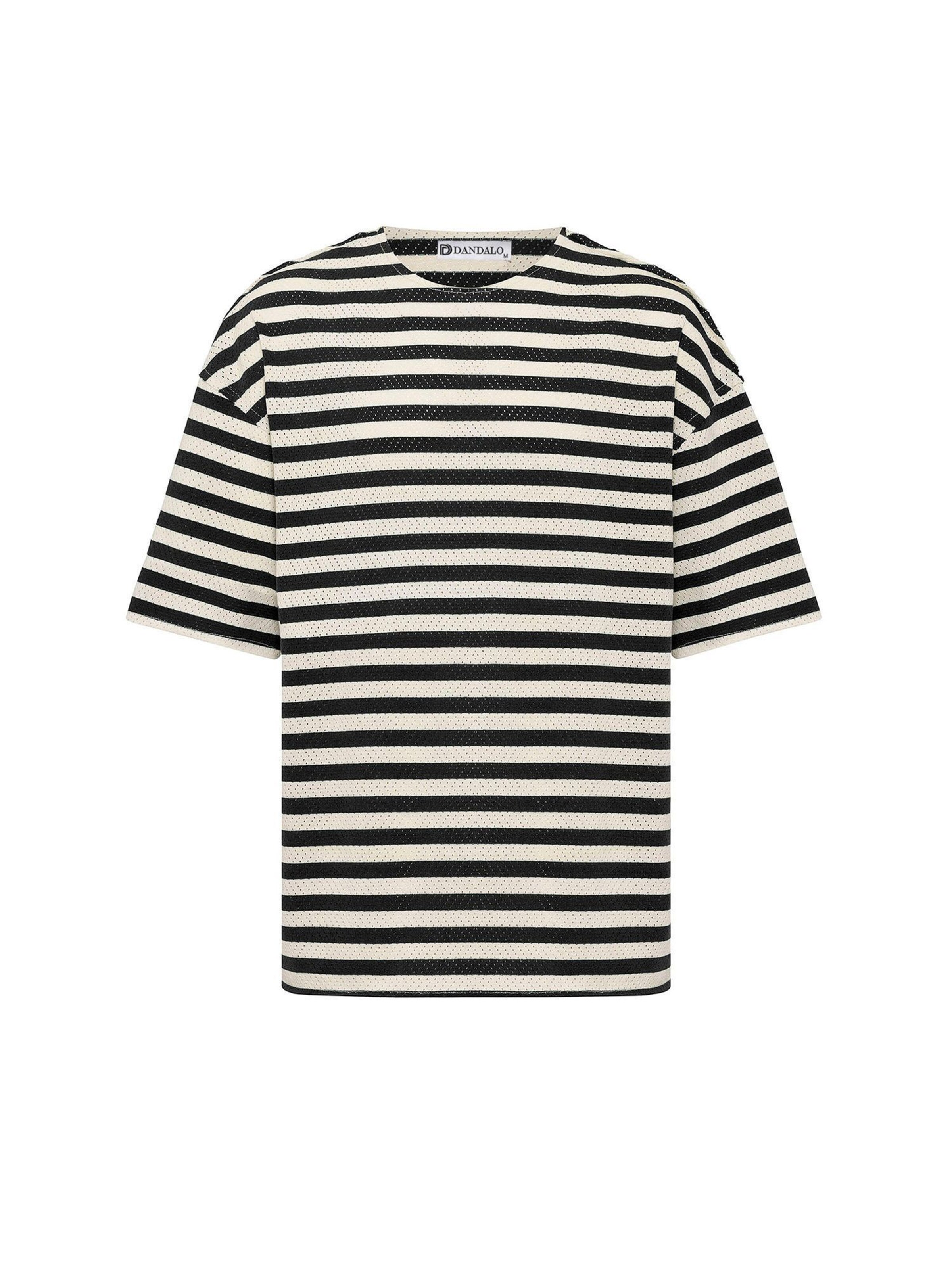 Maglietta di Dandalo in nero: frontale