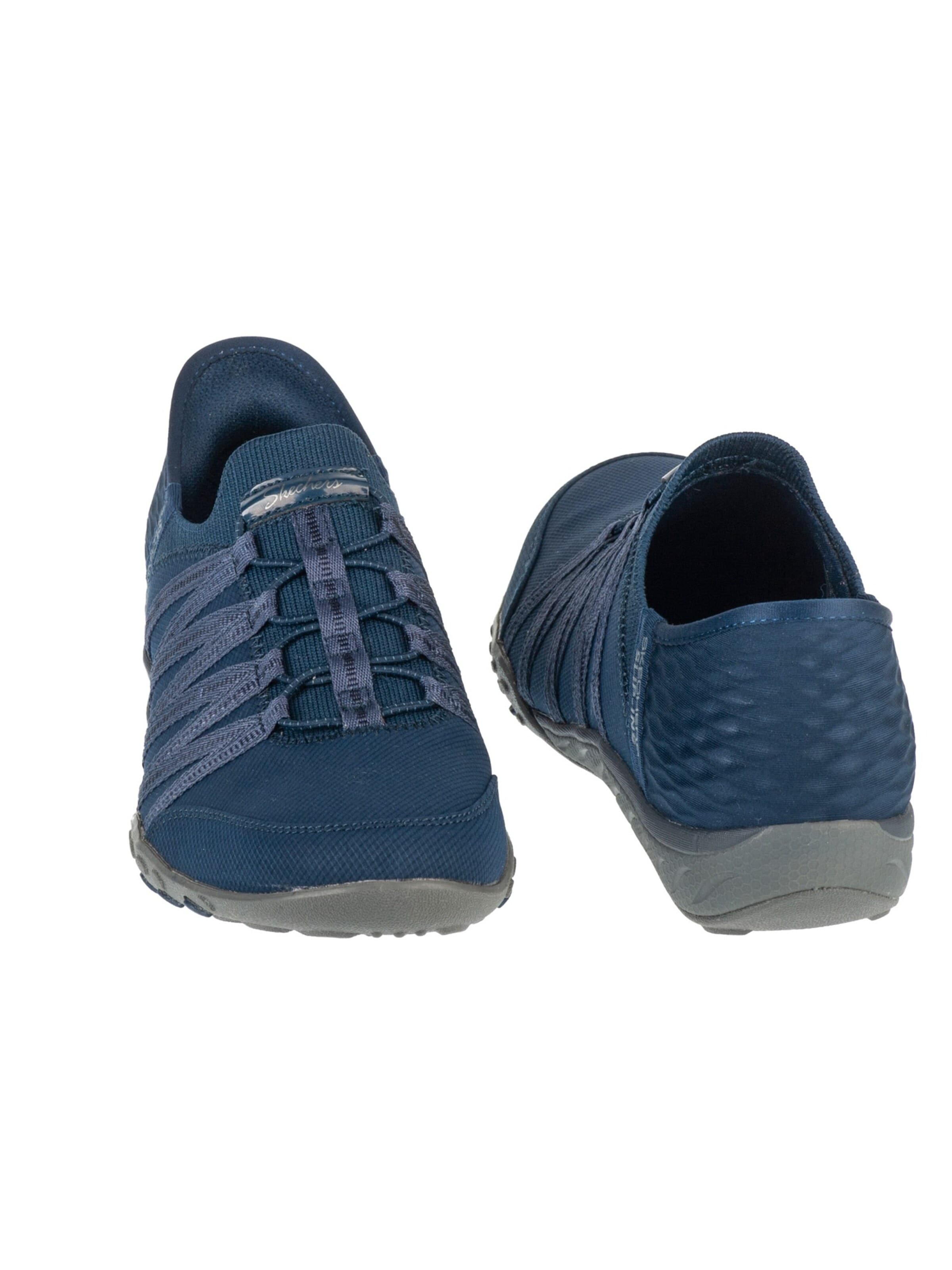 SKECHERS Sneakers laag 'Breathe Easy - Roll With Me' in Blauw