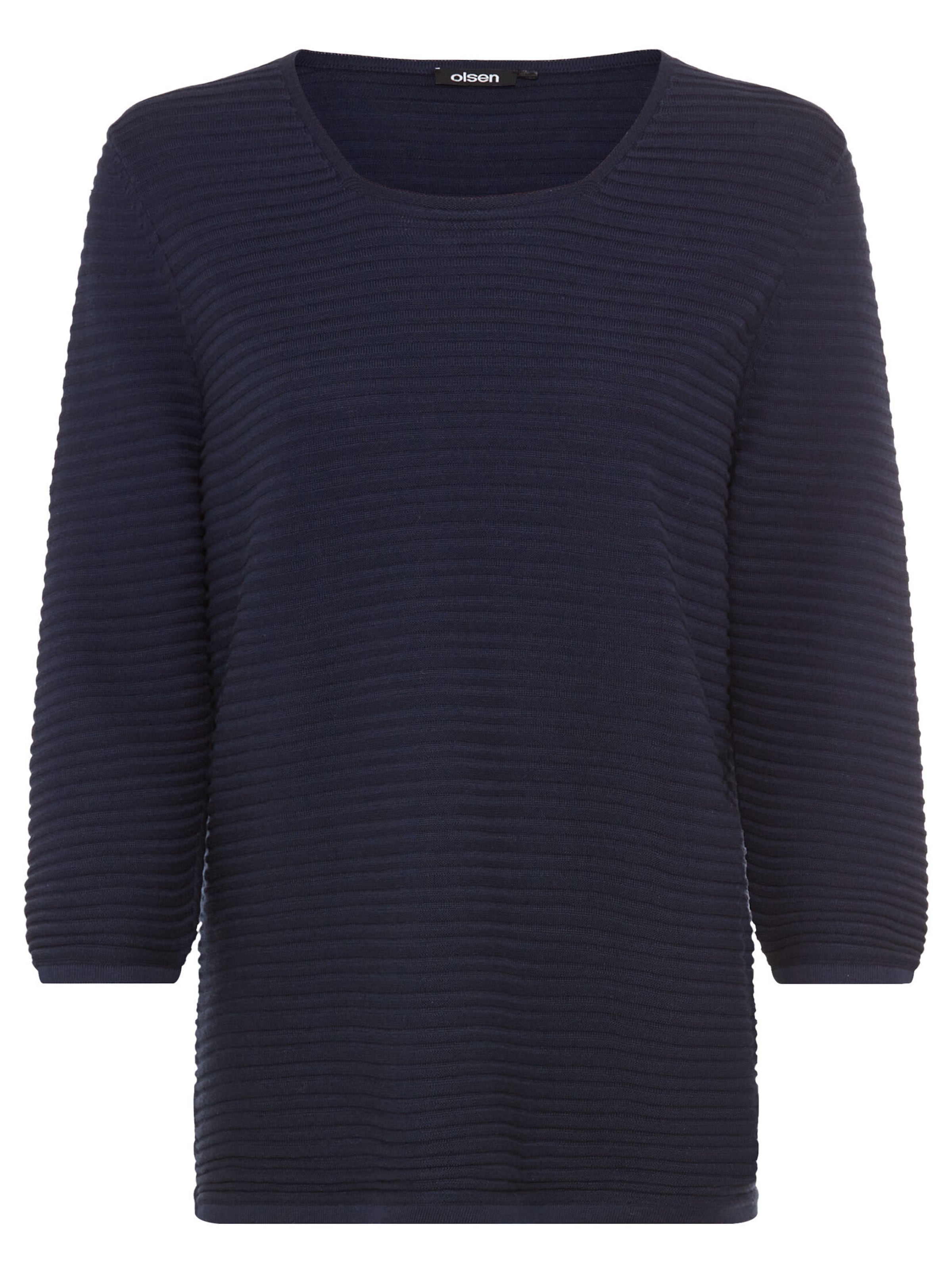 Olsen Trui in Blauw: voorkant