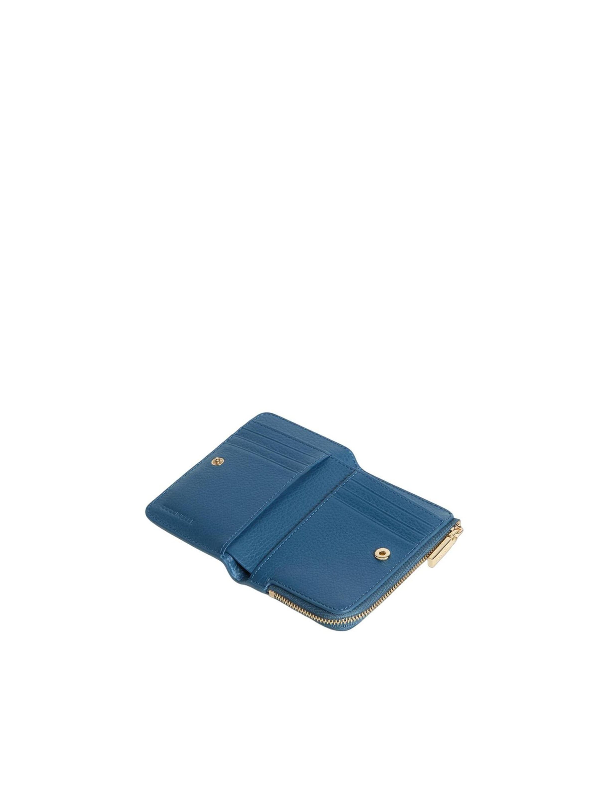 Coccinelle Portemonnaie 'COCCINELLE METALLIC 26 95'‌‌‌‌‌ in Blau