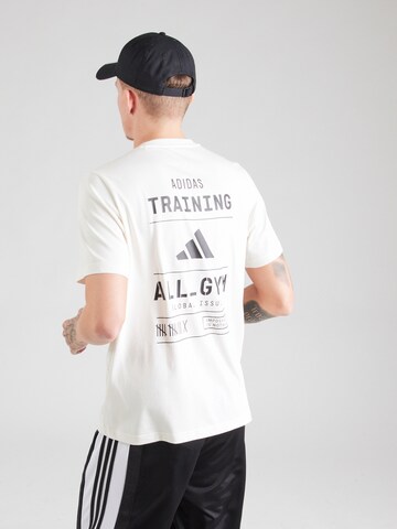 Maglia funzionale di ADIDAS PERFORMANCE in bianco