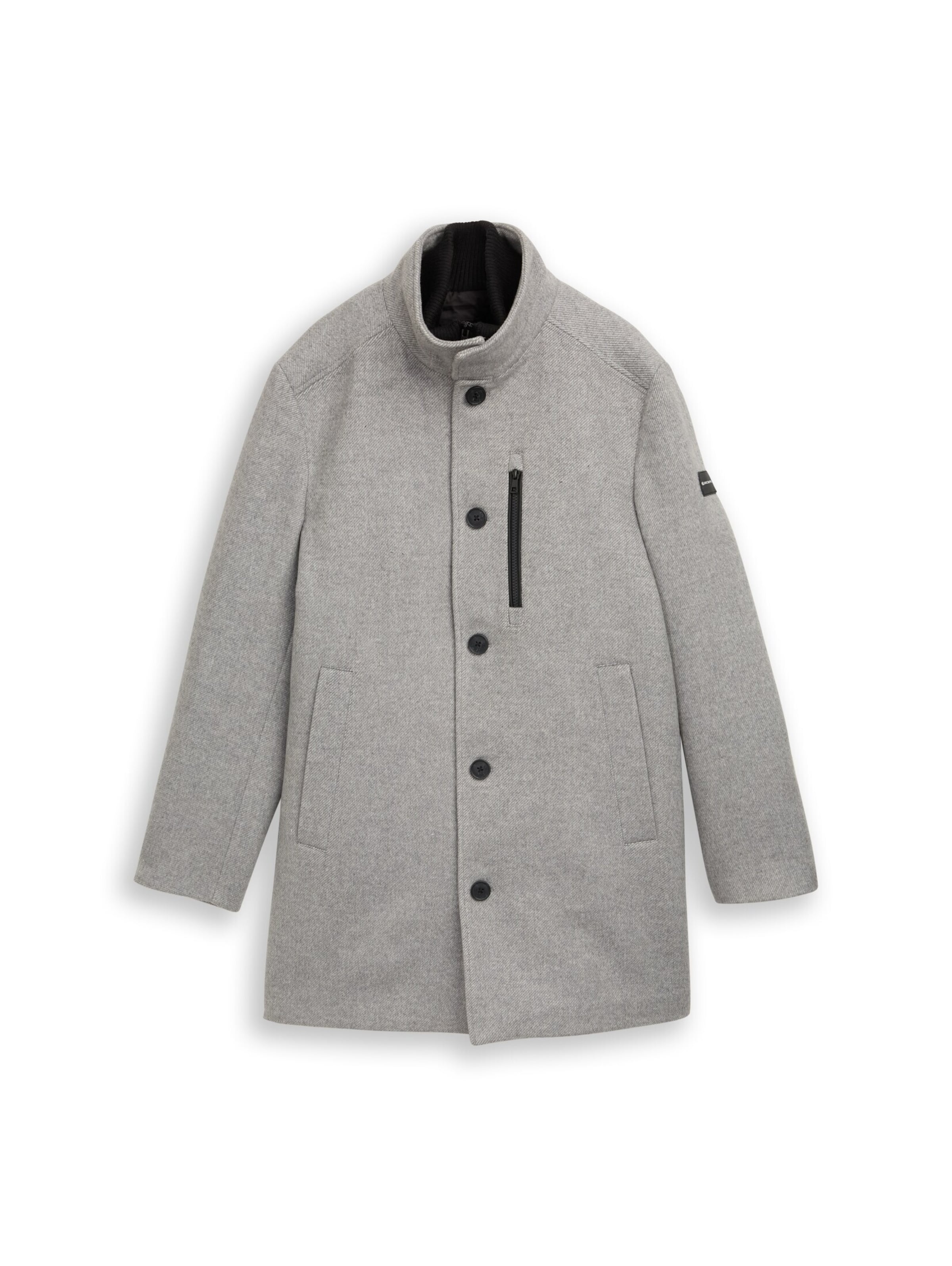 TOM TAILOR Mantel in Grau: Vorderseite