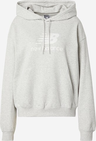 new balance Sweatshirt 'ESSENTIALS' i grå: forside