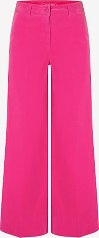 Cambio Wide leg Pants in Pink: front