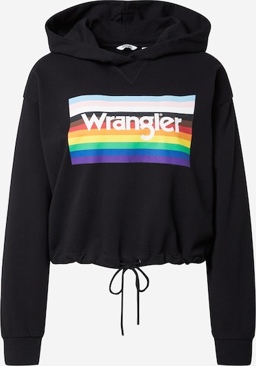 WRANGLER Sweatshirt 'PRIDE' in mischfarben / schwarz, Produktansicht