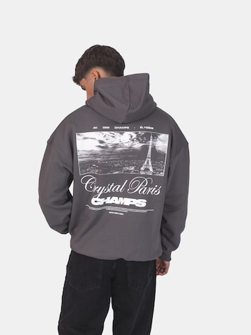 Crystal Paris Sweatshirt 'Laville'‌‌‌‌ in Grau: Vorderseite