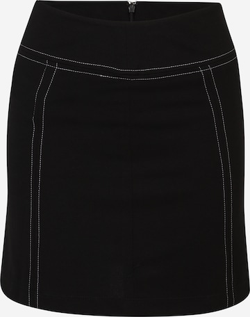 Warehouse Skirt in Black: front