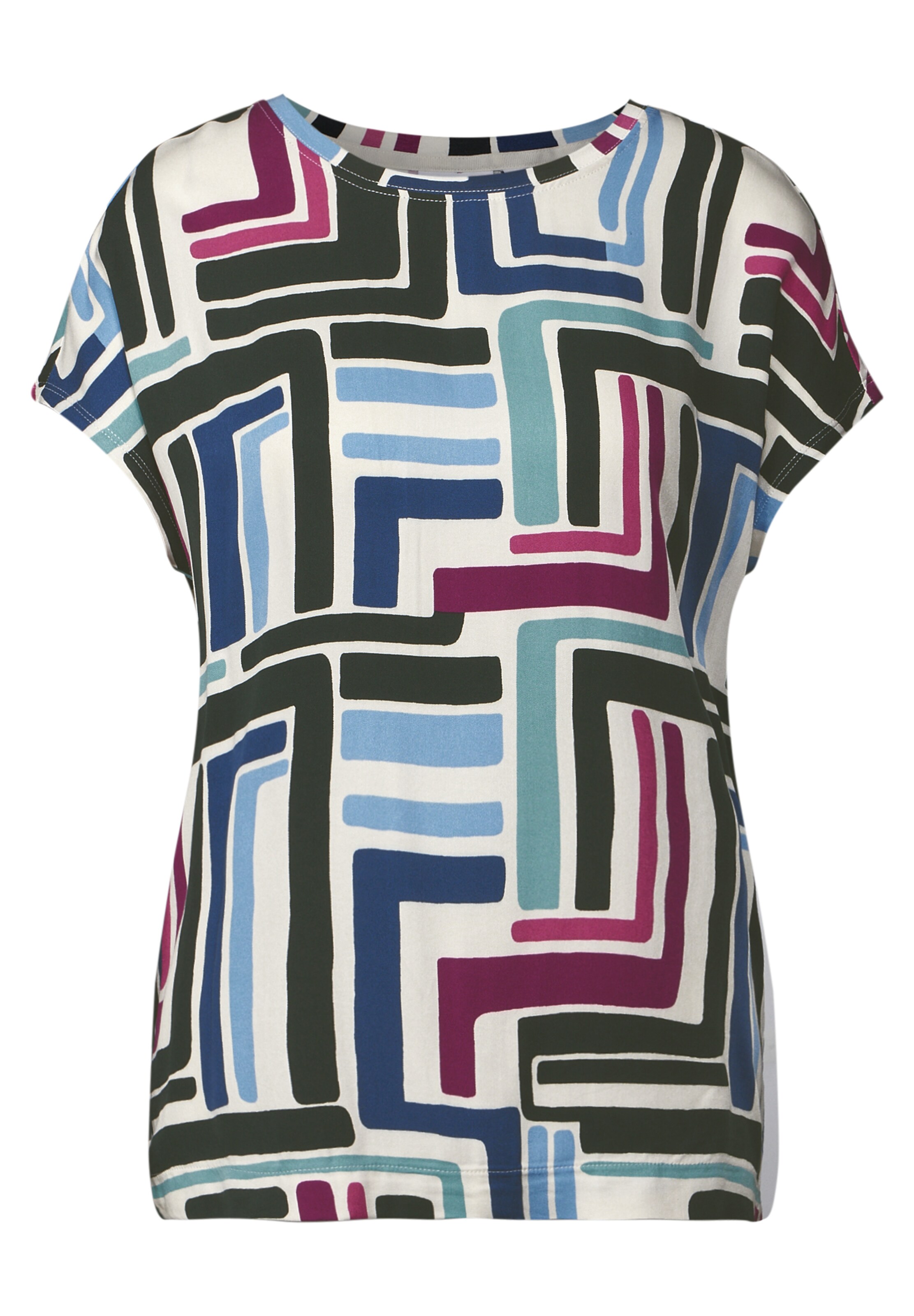 CECIL T-Shirt in Weiß: Vorderseite