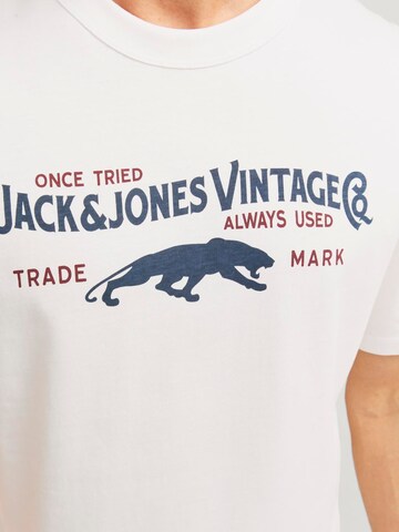 T-Shirt 'MICK' JACK & JONES en blanc