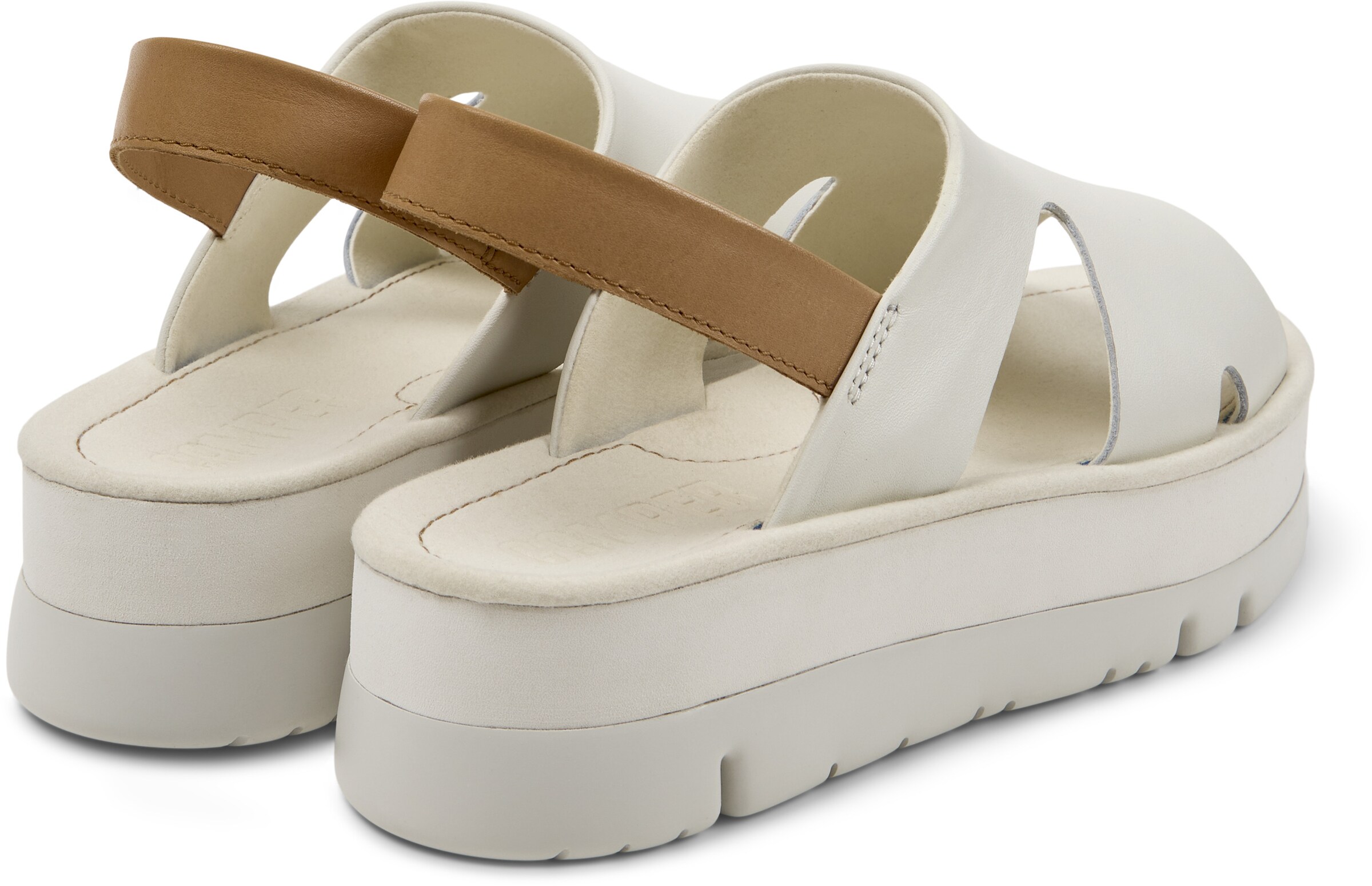 CAMPER Sandalen met riem 'Oruga Up' in Wit