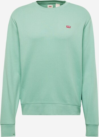 LEVI'S ® - Sweatshirt 'The Original HM Crew' em verde: frente