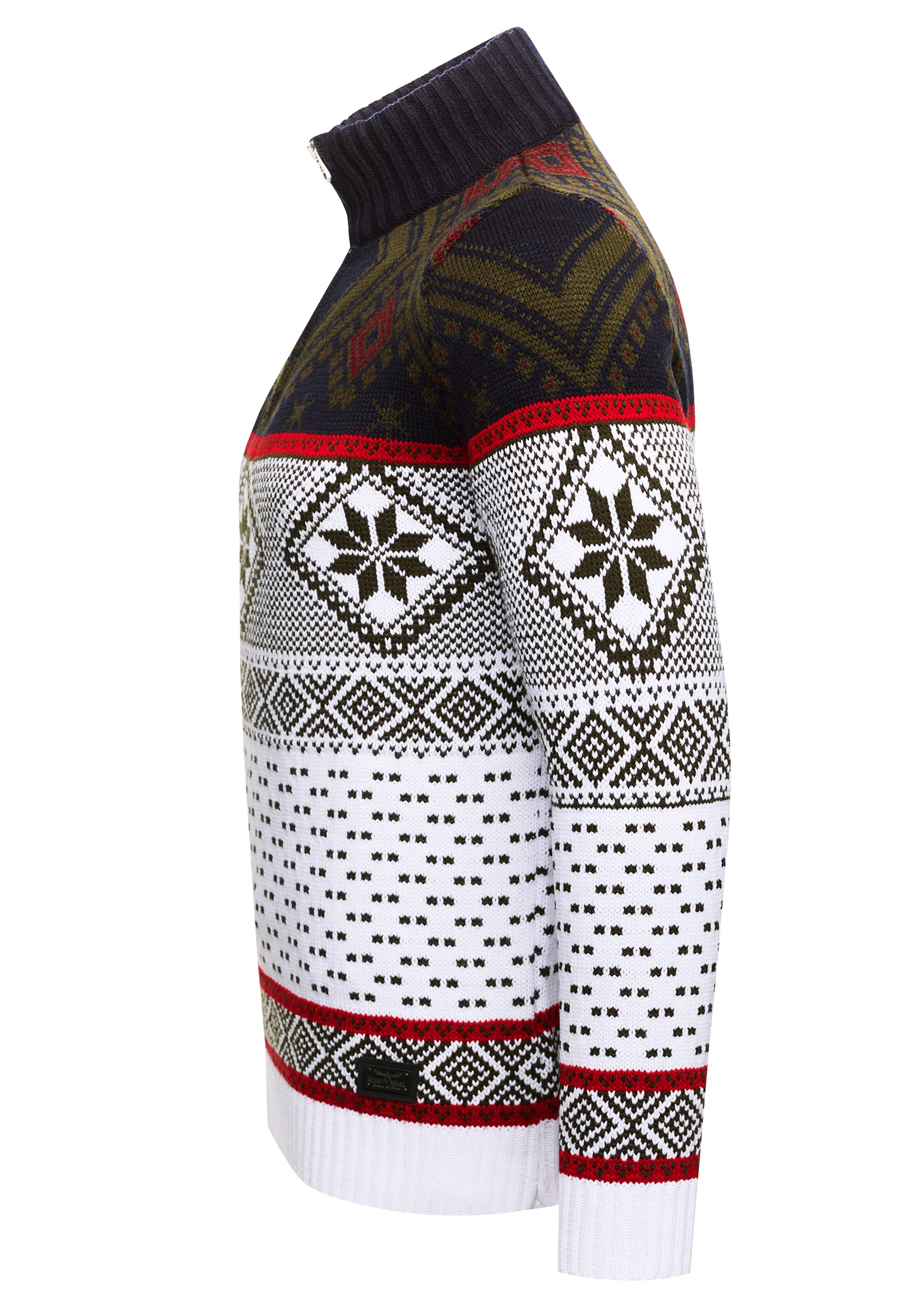 Rusty Neal Pullover in Weiß