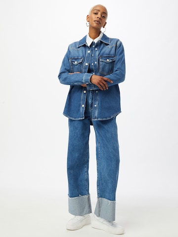 River Island Between-Season Jacket in Blue