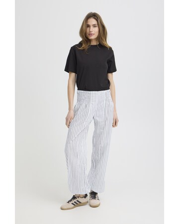 PULZ Jeans - Tapered Calças ' PZJill ' em branco