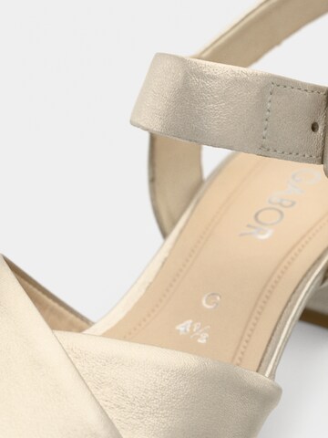 GABOR Sandály – béžová