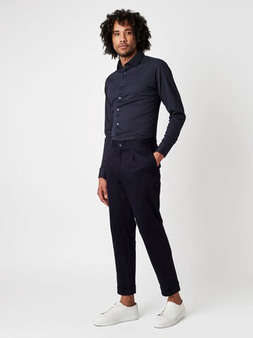 Coupe slim Chemise DESOTO en bleu