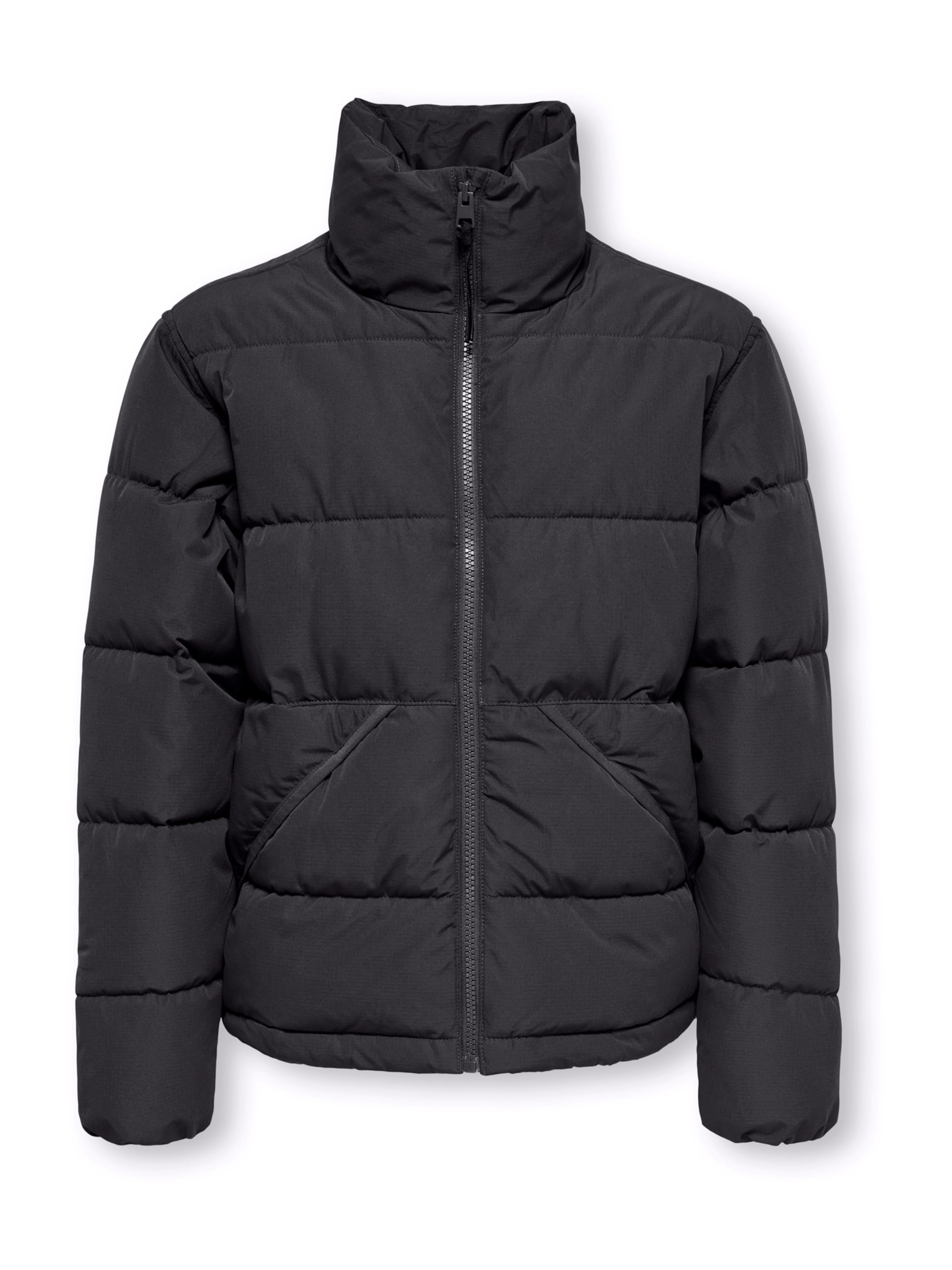 Only & Sons Junior Демисезонная куртка 'OSJPACK' в Черный: спереди