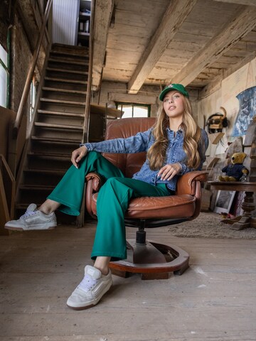Looxs Revolution Wide leg Pants in Green