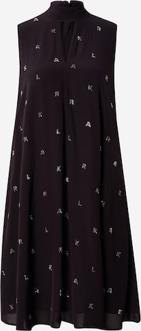 juoda Karl Lagerfeld Suknelė: priekis