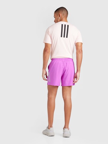 ADIDAS PERFORMANCE Regular Workout Pants 'GYM+' in Purple