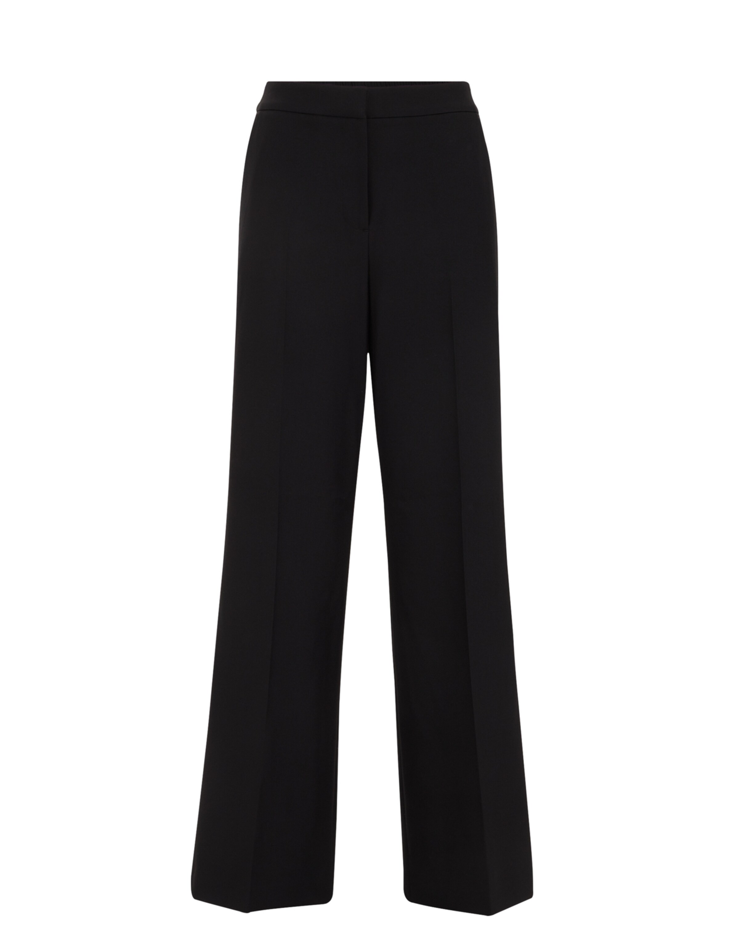 Wide leg Pantaloni con piega frontale di WE Fashion in nero: frontale