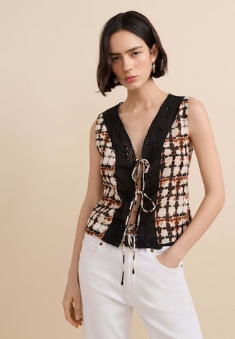 Pepe Jeans - Blusa 'Florida' en beige: frente