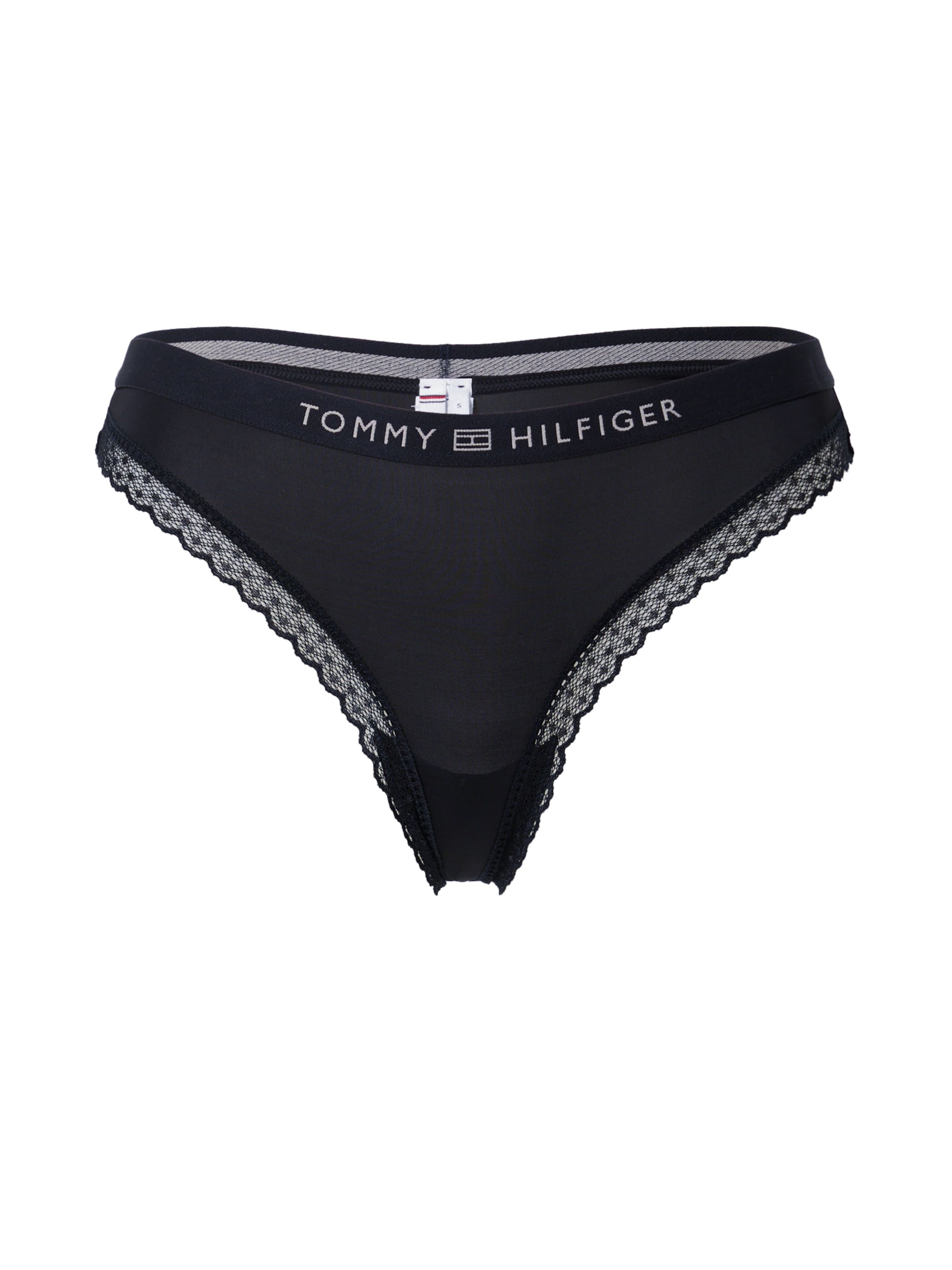 String Tommy Hilfiger Underwear en noir : devant