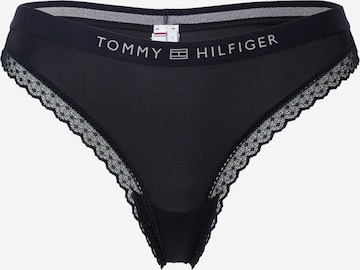 Tommy Hilfiger Underwear Stringi w kolorze czarny: przód