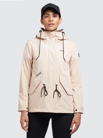 khujo Jacke 'Gammi' in Orange: Vorderseite