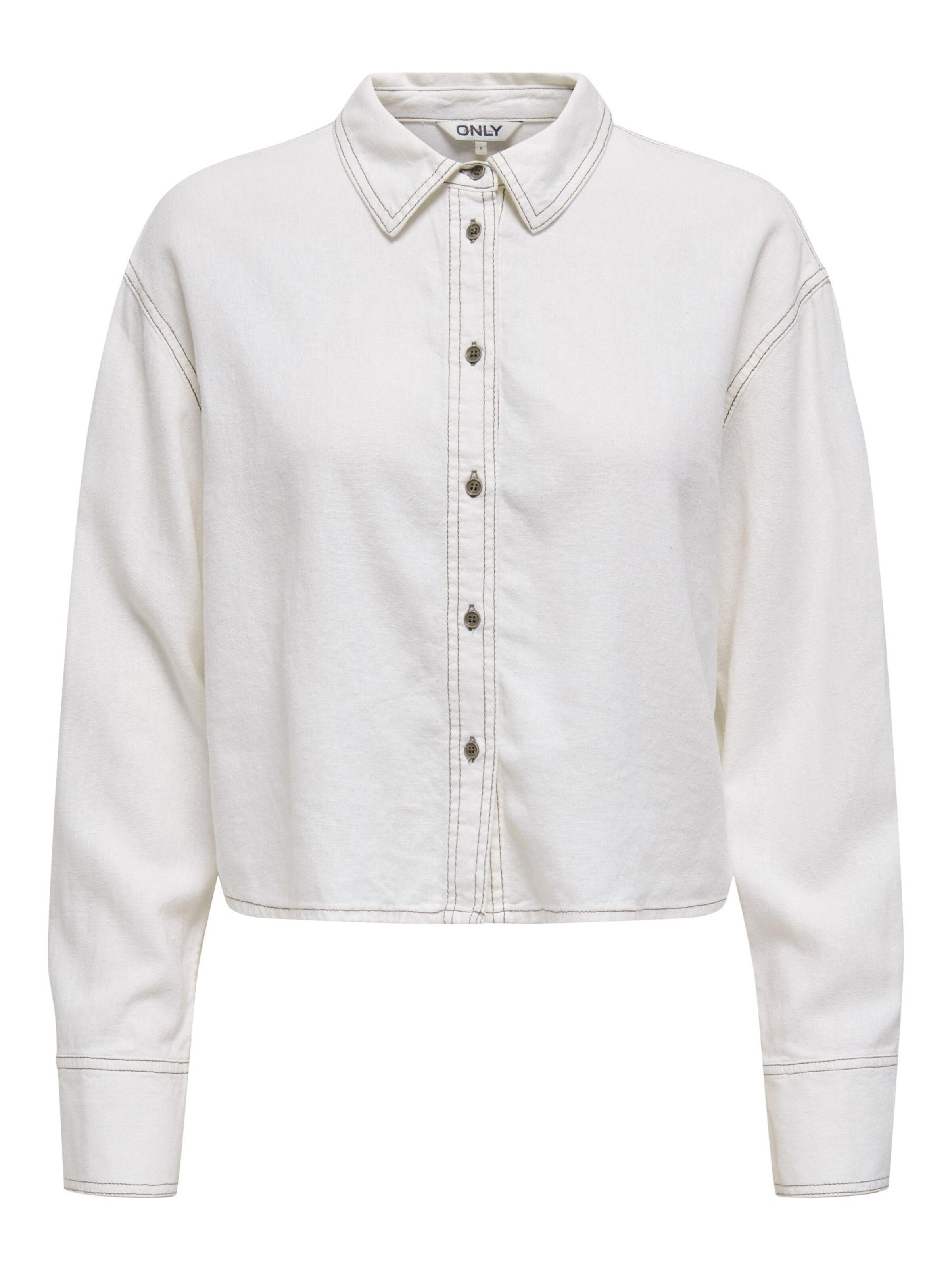 ONLY Bluse 'ONLCaro' i hvid: forside