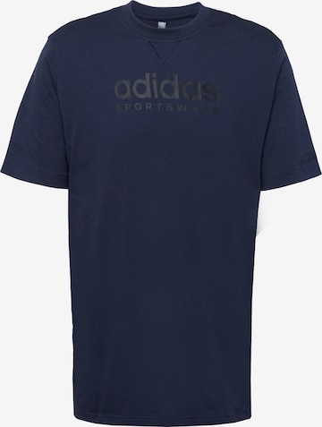 ADIDAS SPORTSWEAR Funktionsshirt 'All Szn Graphic' in Blau: predná strana