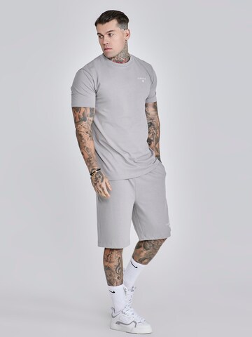 SikSilk Pajama short in Grey